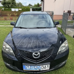 Mazda 3  1.6 LPG 35 litry  (105 KM)  Opłaty do 2027 r.  Samochód ma nowe opony letnie gratis drugi komplet opon zimowych 