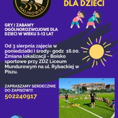 Zajęcia sportowe dla dzieci 