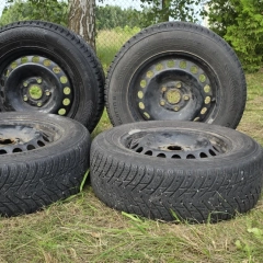 Koła zimowe R15 5x112 – felgi stalowe + Nokian Hakkapeliitta 8