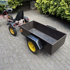Gokart na pedały + przyczepka 