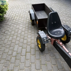 Gokart na pedały + przyczepka 