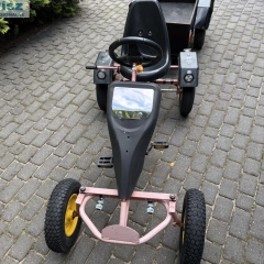 Gokart na pedały + przyczepka 
