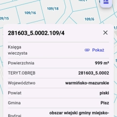 Działka budowlana 