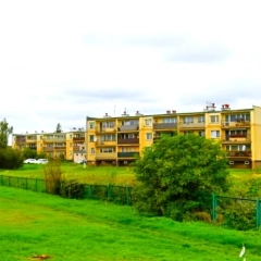 Mieszkanie w Drygałach, 2 pokoje, balkon, 2 piętro, blok ul. Mickiewicza 4