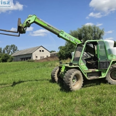 ładowarka teleskopowa merlo/ i mini teleskop JCB