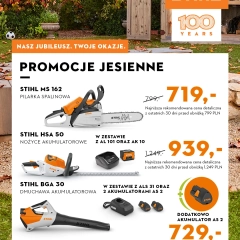 Promocje Jesienne STIHL