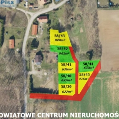 Sokoły Jeziorne działki budowlane