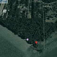 Kwik działka+ domek 100m Jezioro Śniardwy