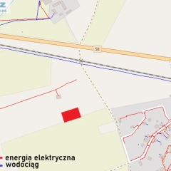 Działka budowlana 3000 m² z warunkami zabudowy na 3 domy – Babrosty