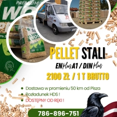 Pellet STALI EnPlus A1 Dostępny od ręki PISZ