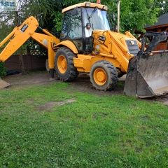 Usługi koparko-ładowarką i glebogryzarką separacyjną