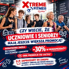 Ruszyła sprzedaż karnetów w XTREME FITNESS 