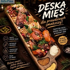 DESKA MIĘS - dla prawdziwych smakoszy!