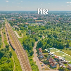 Działki budowlane w Piszu z WZ – ul. Wąglicka