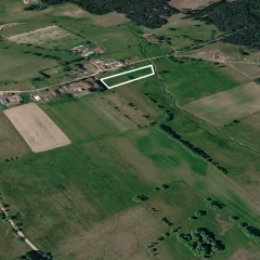 6 km do Jeziora Roś, Zabielne-działka 3 700 m², warunki zabudowy