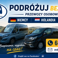  Przejazdy busem do Niemiec, Holandii, Belgii. Przeprowadzki międzynarodowe.