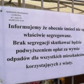 Segreguj śmieci, a zapłacisz mniej 