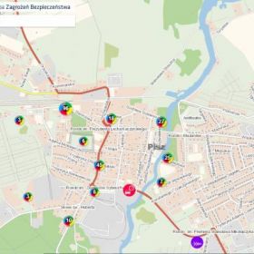 Rekordowa ilość zgłoszeń na Krajową Mapę Zagrożeń Bezpieczeństwa w powiecie piskim