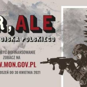 MON ogłosił konkurs dotacyjny pod hasłem "MUR,ALE HISTORIA WOJSKA POLSKIEGO". 