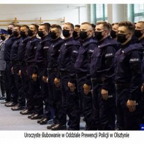 Nowi policjanci w szeregach piskiej Policji