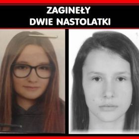 Zaginęły dwie nastolatki. 17-letnia Wiktoria i 16-letnia Klaudia