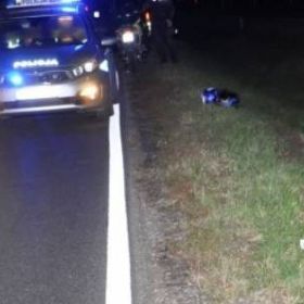 Wypadek motocyklisty na trasie Pisz- Ruciane - Nida