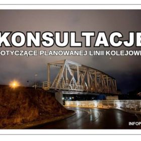 Kolejne konsultacje dotyczące przebiegu linii kolejowej