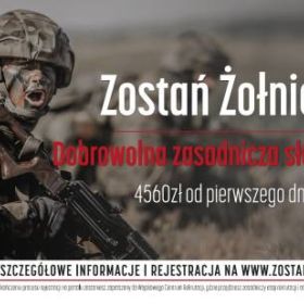Rusza dobrowolna zasadnicza służba wojskowa