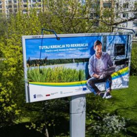 Warmia i Mazury zachęcają do inwestycji i promują potencjał regionu kreatywnymi bilbordami 3D