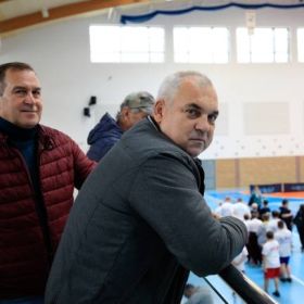 Zespół doradczy do spraw rozwoju bazy sportowej na terenie gminy Pisz odwiedził Olecko