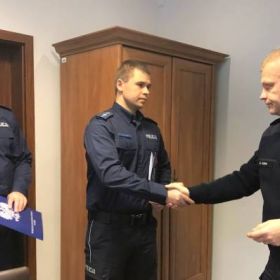 Wyróżnieni przez komendanta za bezinteresowną pomoc niesioną innym