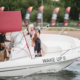 Festiwalowicze "naszpikowani" wiedzą !   Festiwalowicze z Wake Up Mazury