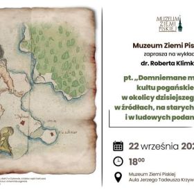 Dr Robert Klimek pierwszym gościem Muzeum Ziemi Piskiej po wakacjach
