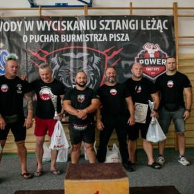 III Zawody w Wyciskaniu Sztangi Leżąc o Puchar Burmistrza Pisza
