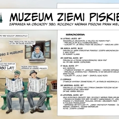 Muzeum Ziemi Piskiej zaprasza na obchodu jubileuszu miasta 