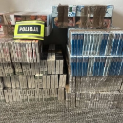 Piscy kryminalni zabezpieczyli ponad 1000 paczek papierosów