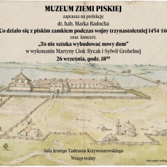 Zamek, dom, wspólnota – muzeum dalej świętuje jubileusz miasta