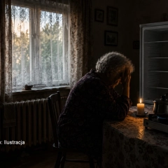 83-latka z Pisza odcięta od prądu w czasie upałów